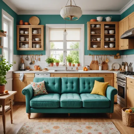 Перетяжка кухонного дивана: как вдохнуть новую жизнь в ваш интерьер своими руками