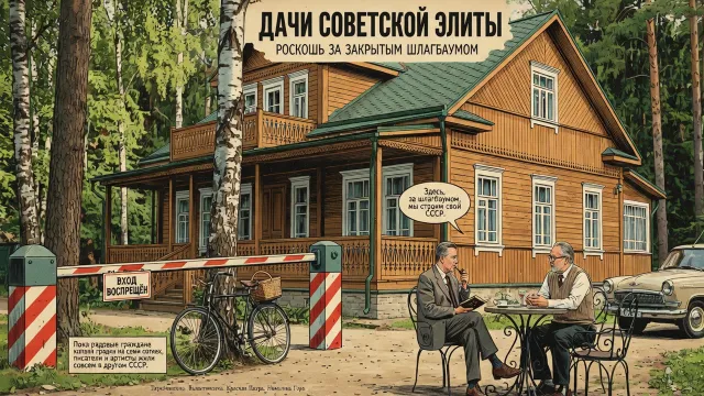 Дачи советской элиты. Роскошь за закрытым шлагбаумом