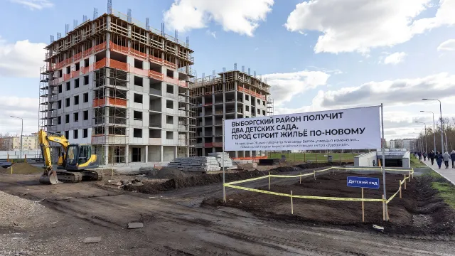 Выборгский район получит два детских сада. Город строит жильё по-новому